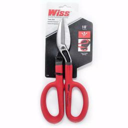 Wiss 9.75 in. Straight-Cut Tin Snips with Rubber Handles thumbnail 2