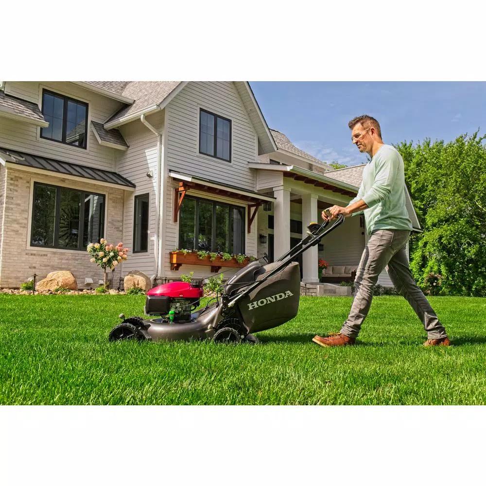 Honda 21 in. 3-in-1 Variable Speed Gas Self-Propelled Walk Behind Lawn Mower with GCV170 Engine