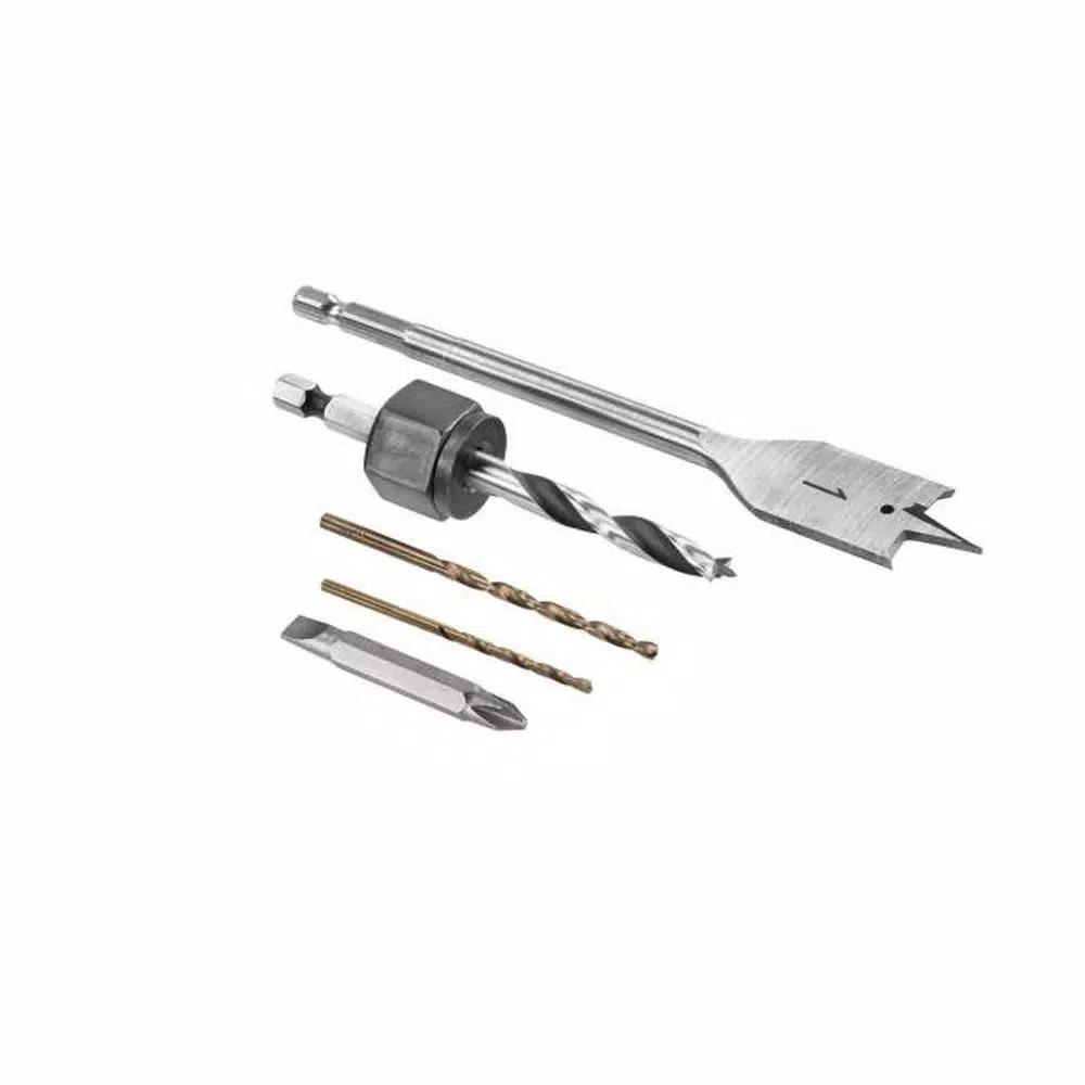 RYOBI Wood Door Lock Installation Kit with Auto-Strike Locator