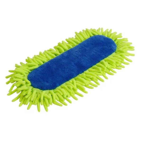 Quickie Swivel Soft Microfiber Wet/Dry Dust Mop Refill, 3-Pack