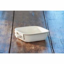 Park Designs Levingston 8.5 in. Square Stoneware Baking Dish, Cream thumbnail 3