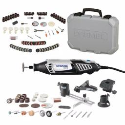 Dremel 4000 Series 1.6 Amp Variable Speed Corded Rotary Tool Kit with 130-Piece Accessory Set thumbnail 1
