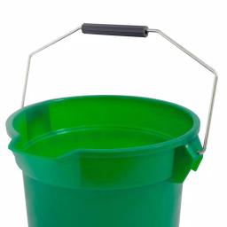 TAFCO PRODUCTS Tafco 3.5 Gal. ECO Utility Bucket, 14 Qt. Heavy-Duty Recycled Plastic Pail with Spout and Sponge, Green thumbnail 3