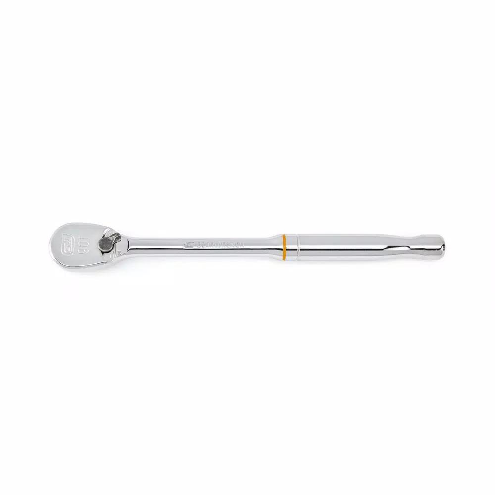 GEARWRENCH 8 in. 3/8 in. Drive 90-Tooth Compact Head Teardrop Ratchet