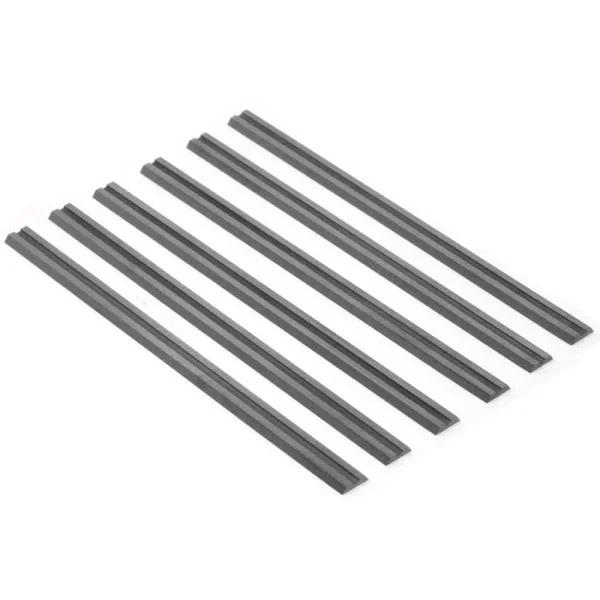 WEN 3-1/4 in. Tungsten Carbide-Tipped Replacement Planer Blades, 6-Pack