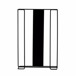 Alpine Industries Triple Box Metal Wire Wall Mounted Glove Dispenser - Black thumbnail 1