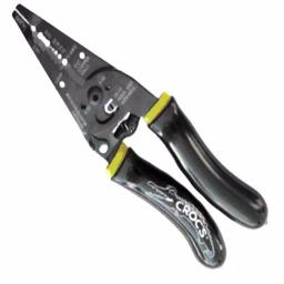 Rack-A-Tiers Croc's Needle Nose Wire Stripper and Cutter with Glow-in-the-Dark Ergonomic Handles thumbnail 1