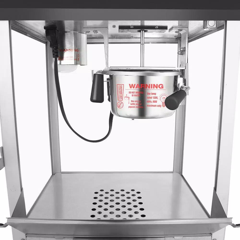 Great Northern Popcorn 6 oz. Black Foundation Model Popcorn Popper Machine