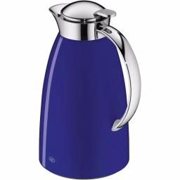 Alfi Gusto Glass Vacuum Carafe, 1.06 Qt. Thermal Coffee Server, Royal Blue thumbnail 2