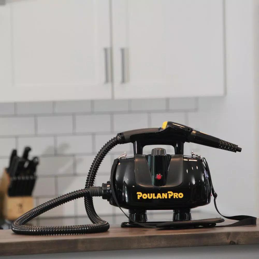 Poulan PRO PP270 Portable Power Steam Cleaner with Steam Mop Attachment
