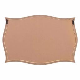 Pinnacle White Scallop Framed Wall Mirror - Distressed Whitewash Solid Wood - 36.75 in. W x 24.25 in. H thumbnail 5