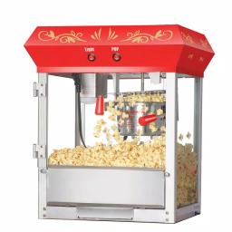 Great Northern Popcorn 6 oz. Red Countertop Popcorn Popper Machine with Warming Deck thumbnail 1