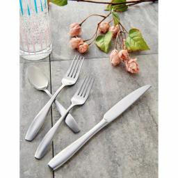 Hampton Forge Gourdon 20-Piece Satin Stainless Steel Flatware Set, Service for 4 thumbnail 2
