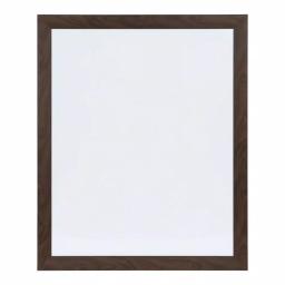 DesignOvation Kate and Laurel Beatrice Walnut Brown Rectangle Magnetic Dry Erase Memo Board thumbnail 1