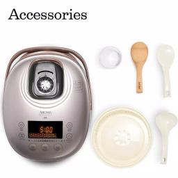 Aroma 5 Qt. Champagne Electric Multi-Cooker with Induction Heating and Ceramic Pot thumbnail 6