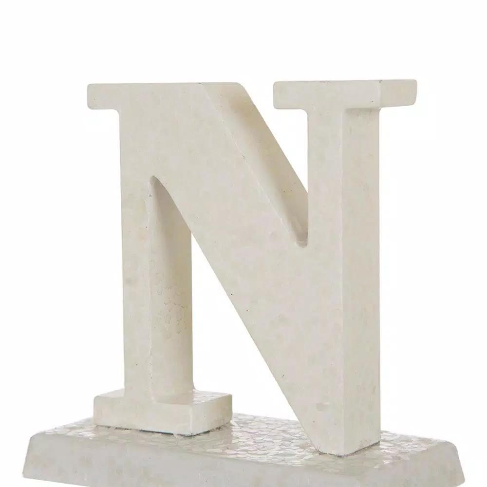Glitzhome NOEL Wooden and Metal Christmas Stocking Holders, Set of 4