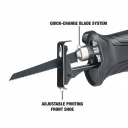 Genesis GRS750 7.5 Amp Variable Speed Reciprocating Saw with Quick-Change System thumbnail 4