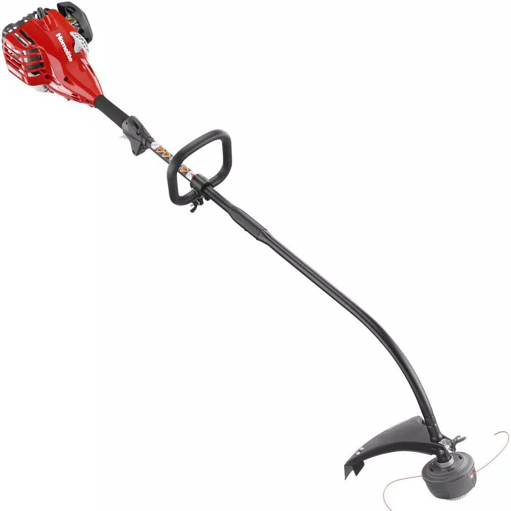 Homelite 26cc 2-Cycle Gas String Trimmer with Curved Shaft