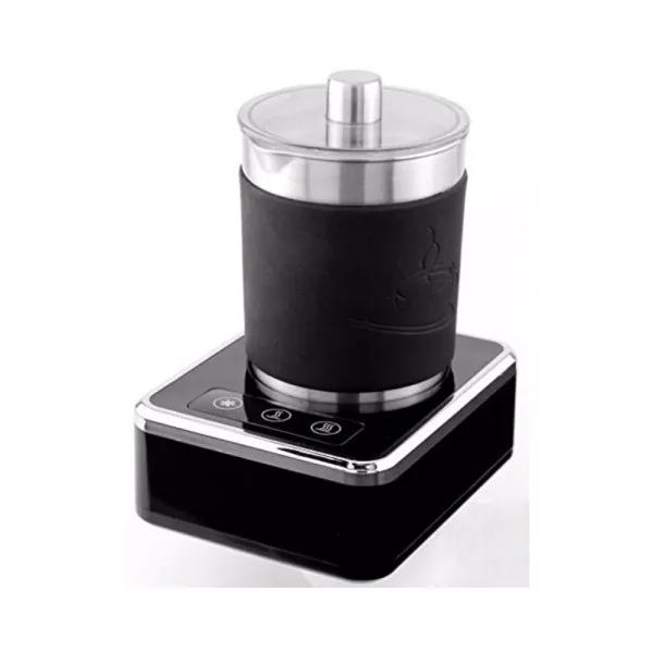 OVENTE 7 oz. Stainless Steel Milk Frother with Induction Base, 600W Hot and Cold Frother