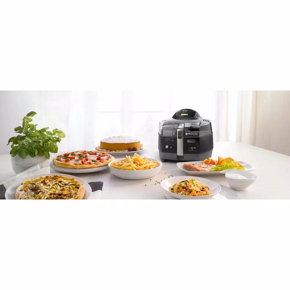 DeLonghi De'Longhi MultiFry FH1363 4.75 Qt. Electric Multi-Cooker and Air Fryer, Black