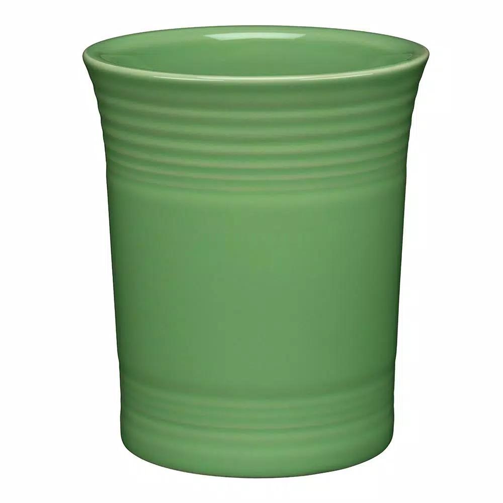 Fiesta Ceramic Meadow Utensil Crock - Traditional Kitchen Utensil Holder