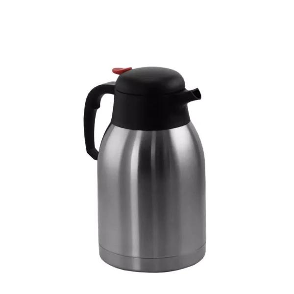 MegaChef 64 fl. oz. Stainless Steel Thermal Beverage Carafe with Insulated Locking Lid