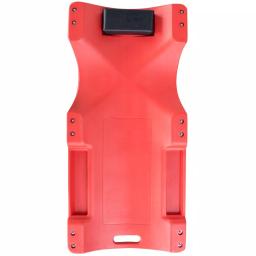 Black Bull 40 in. 6-Wheel Molded Plastic Creeper, Low Profile thumbnail 2