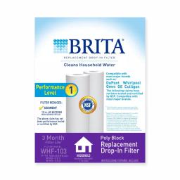 Brita Universal Poly Block Whole House Water Filter Cartridge, 10 Micron, 2-Pack thumbnail 2