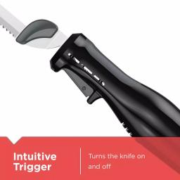 BLACK+DECKER 9 in. Comfort Grip Electric Knife, Black thumbnail 2