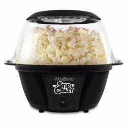 West Bend Stir Crazy Electric Hot Oil Popcorn Popper, 6 oz. Capacity, Black thumbnail 2