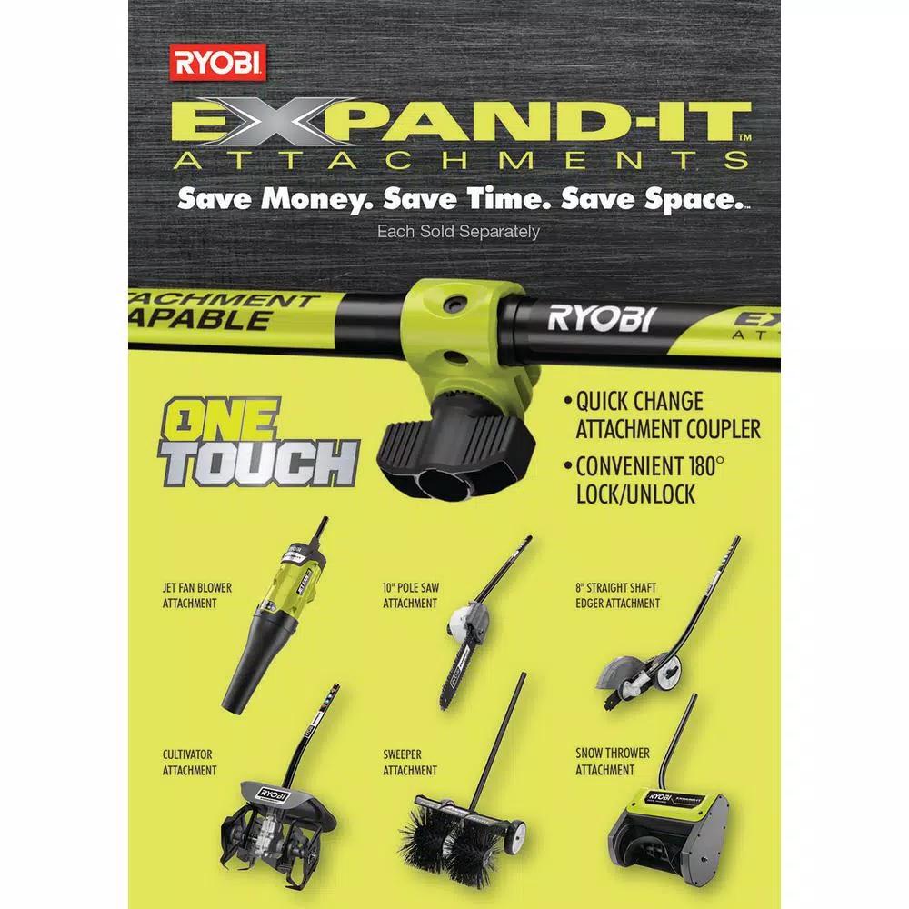 RYOBI 16 in. 13 Amp Corded Electric Walk Behind Push Mower and 10 Amp String Trimmer Combo Kit
