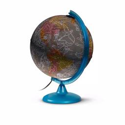 Waypoint Geographic Earth & Sky 2-in-1 Illuminated Exploration Globe - 10 inch Political & Celestial Night Sky View thumbnail 2