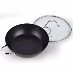 Cooks Standard 5 Qt. Hard-Anodized Aluminum Nonstick Saute Pan with Glass Lid, 12 in. thumbnail 2