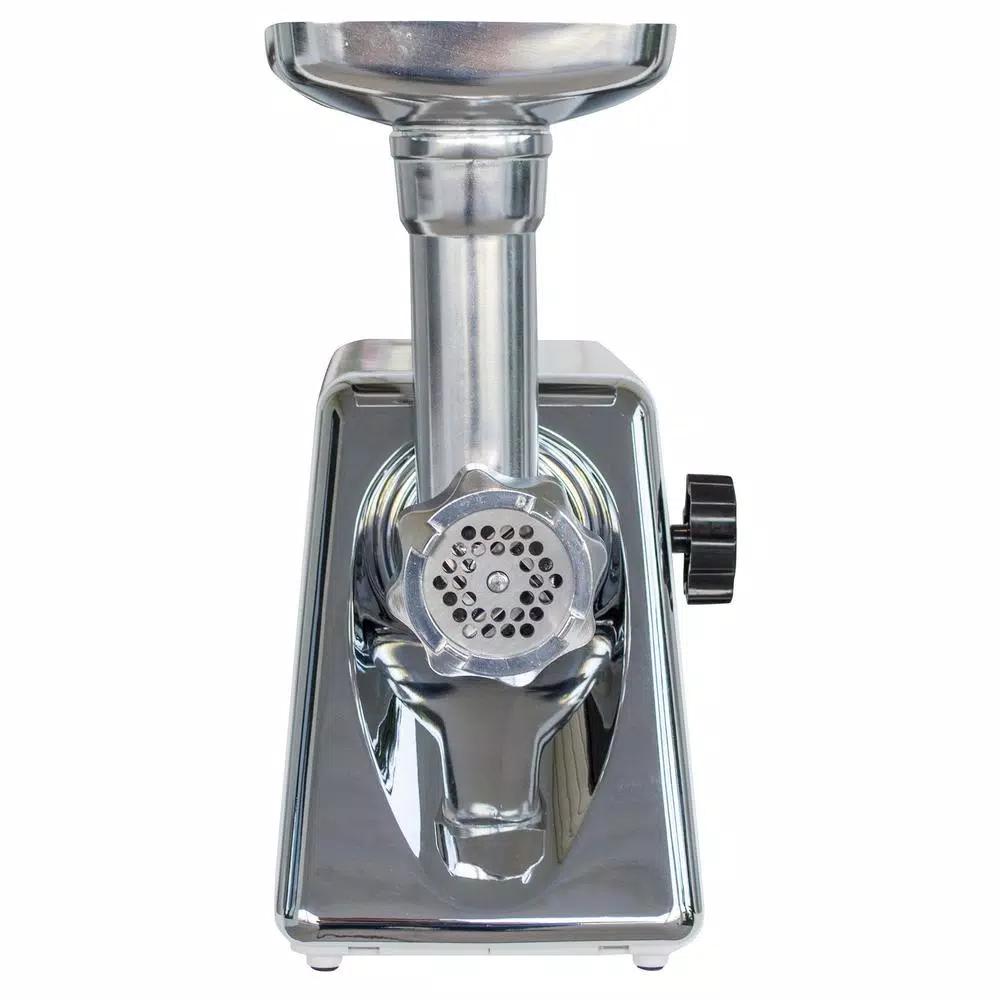 Sportsman Series 250W Electric Meat Grinder with Sausage Stuffing Tubes and 3 Cutting Plates