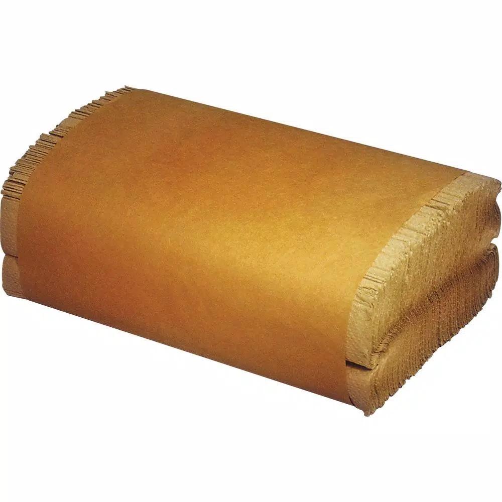 SKILCRAFT Kraft C-Fold Paper Towels, 1-Ply, Brown, 2400 Sheets
