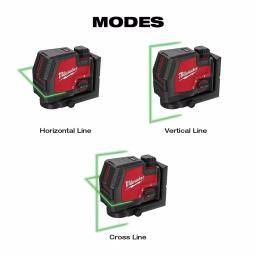 Milwaukee REDLITHIUM USB Green Cross Line Laser Level, 100 ft. Range thumbnail 9