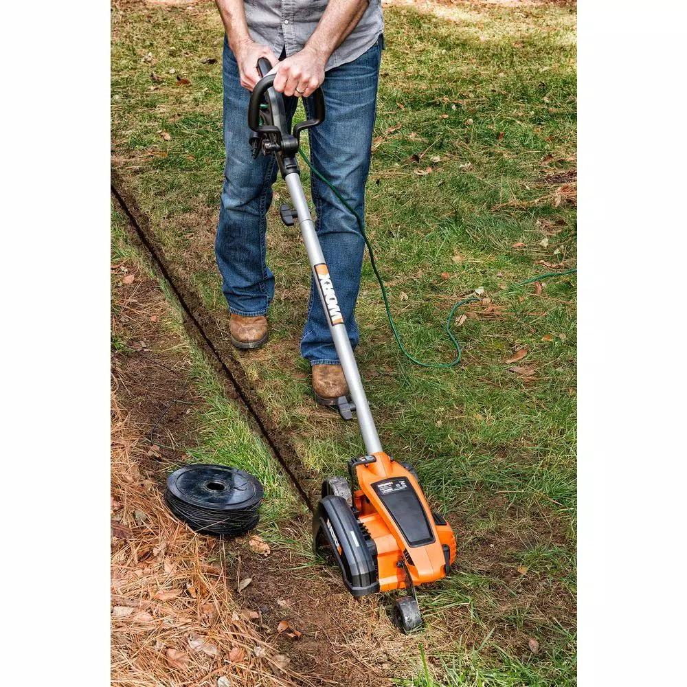 Worx 12 Amp Electric 7.5 in. Lawn Edger and Trencher