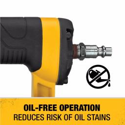 DEWALT 23-Gauge 2 in. Pin Nailer, Corded Air Nailer (DWFP2350K) thumbnail 6