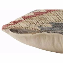 LR Home Eclectic Multi-color Southwestern Graphic Throw Pillow, 18 x 18 in, 100% Cotton thumbnail 2