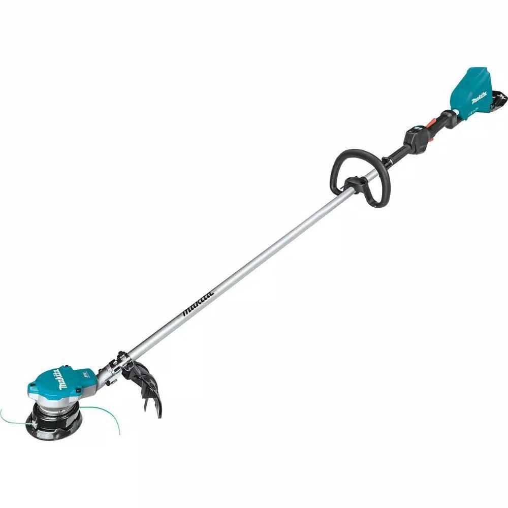Makita 18V X2 LXT 36V Brushless Cordless Blower and String Trimmer Combo Kit with (2) 5.0 Ah Batteries & Charger