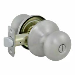 Defiant Stainless Steel Privacy Door Knob Set for Bedroom and Bathroom thumbnail 7