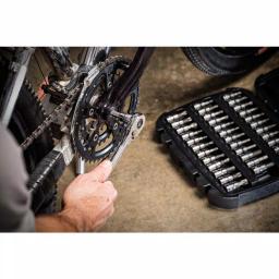 Husky 91-Piece 3/8 in. Drive SAE and Metric Socket and Bit Socket Set thumbnail 3