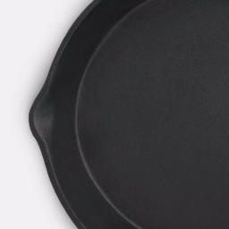 ExcelSteel 7 in. Cast Iron Skillet, Black Heavy Duty Non-Stick Pan thumbnail 4