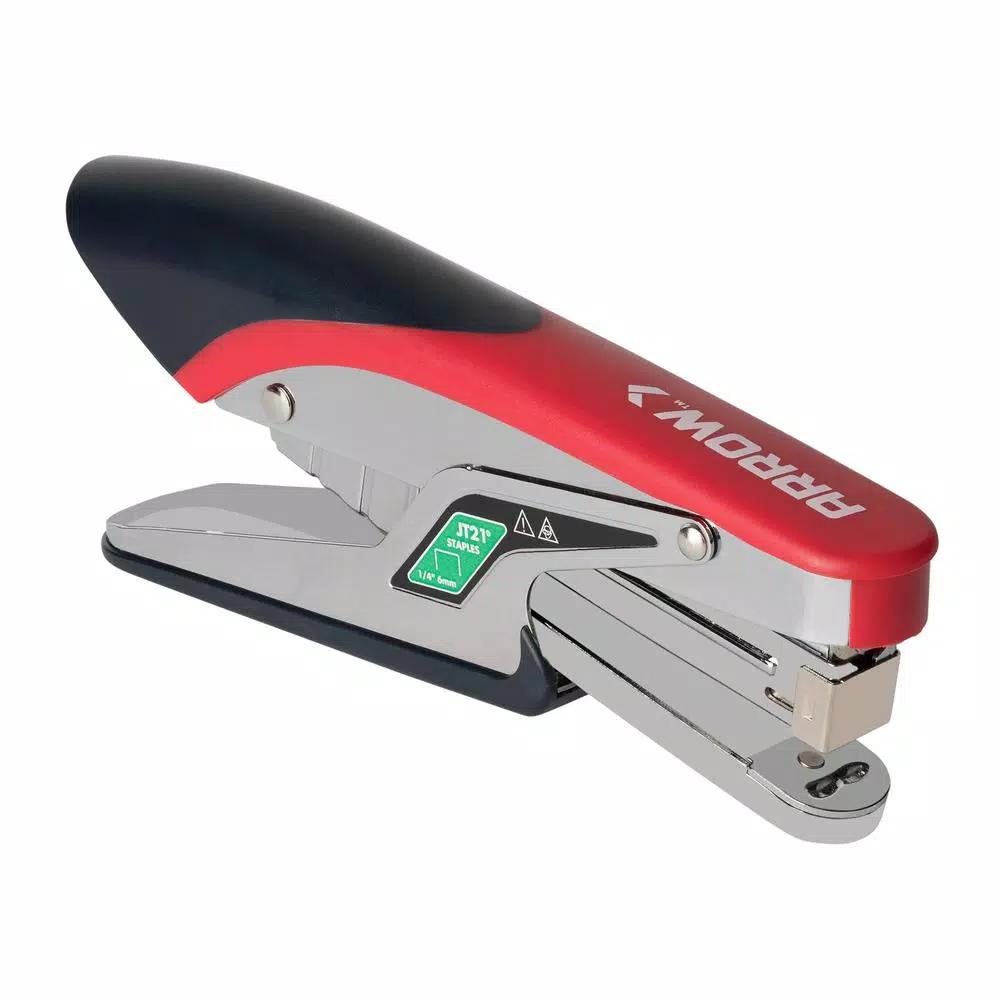 Arrow P21 Lightweight Plier Stapler with Soft Rubber Handle