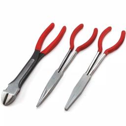XtremepowerUS 11 in. Long Reach Needle Nose Plier Set, 9-Piece thumbnail 4