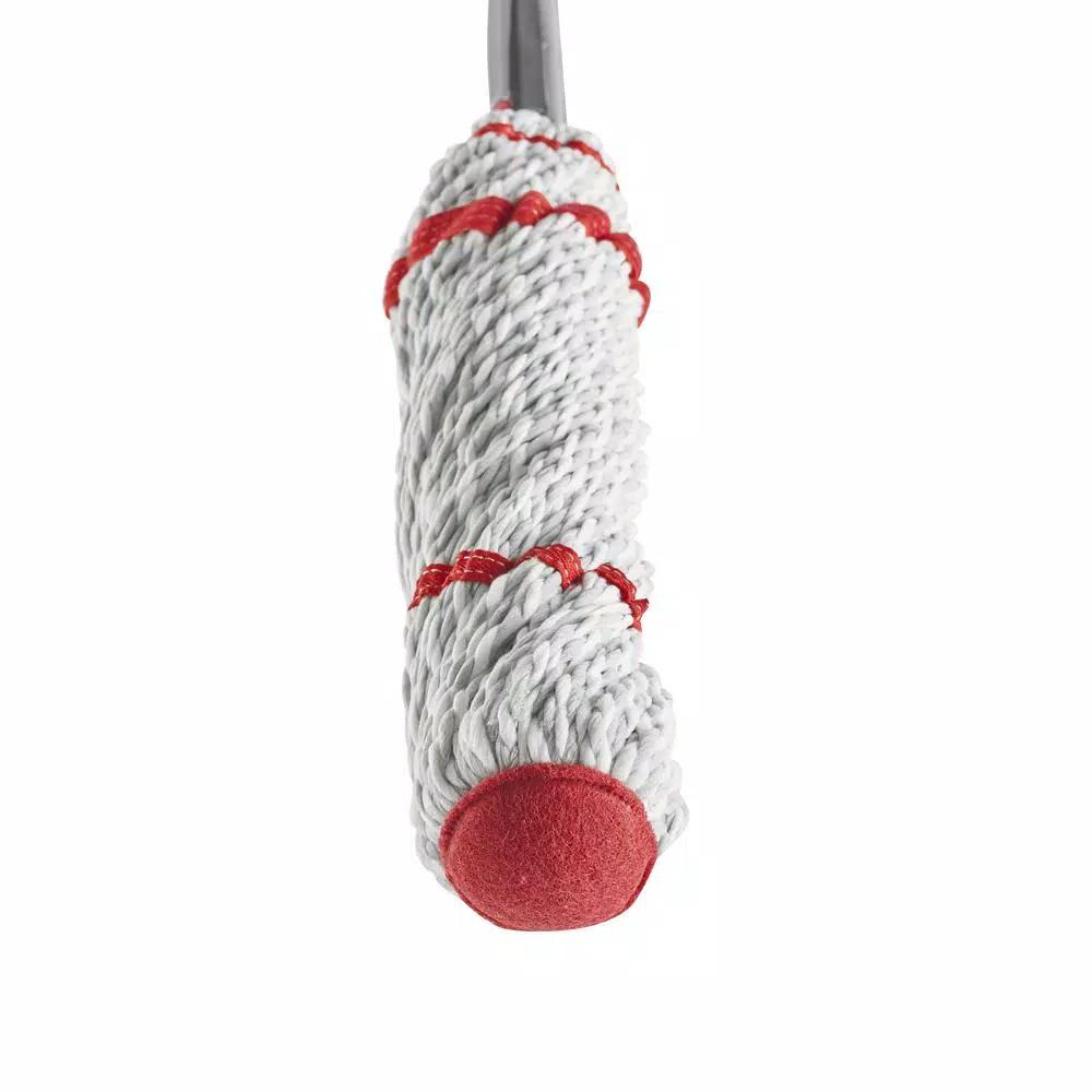 Rubbermaid Microfiber Twist Mop with Ratcheting Wringer and 4.5ft Handle