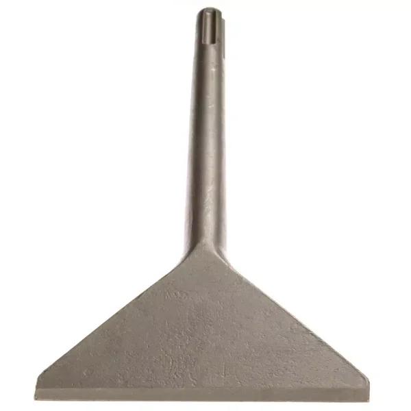 Thinset Removal Bit 4.5 in. x 14 in. SDS-Max Scaling Chisel for Tile and Thinset Removal