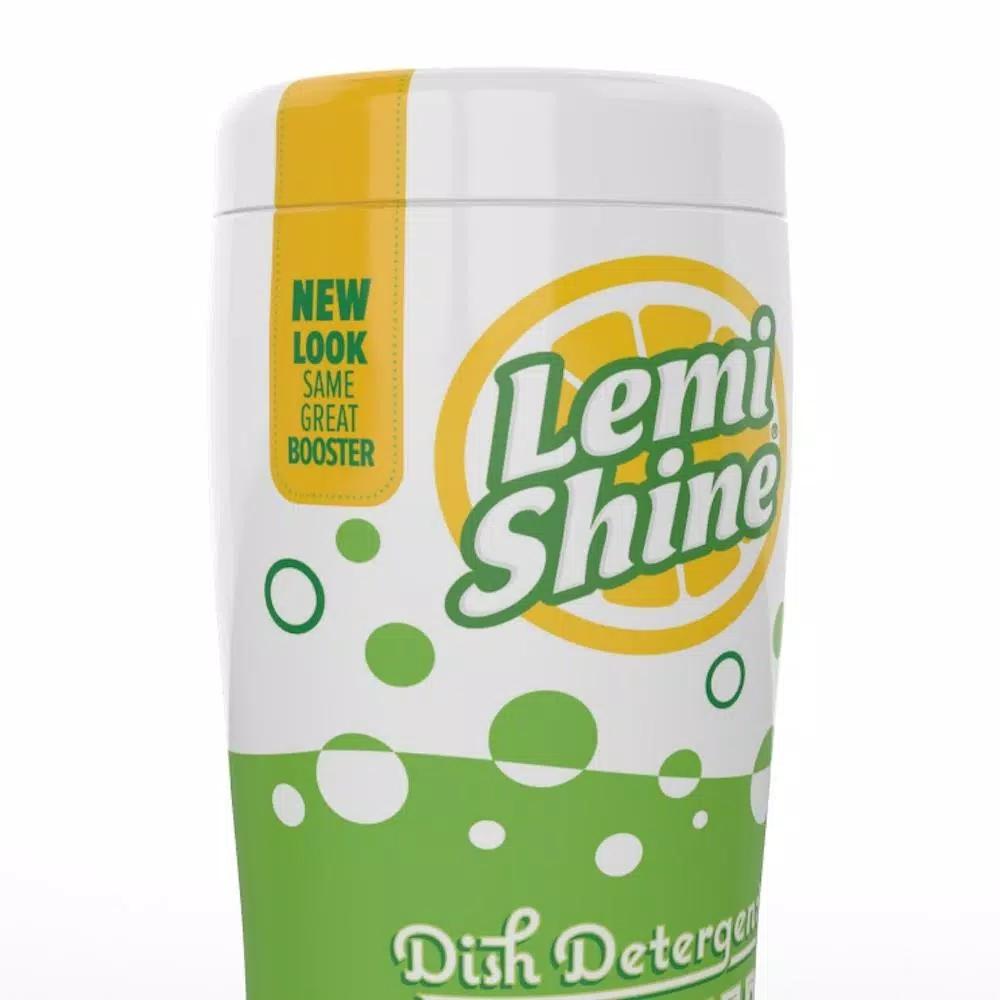 Lemi Shine Auto Dishwasher Detergent Booster, 12 oz (12-Case)
