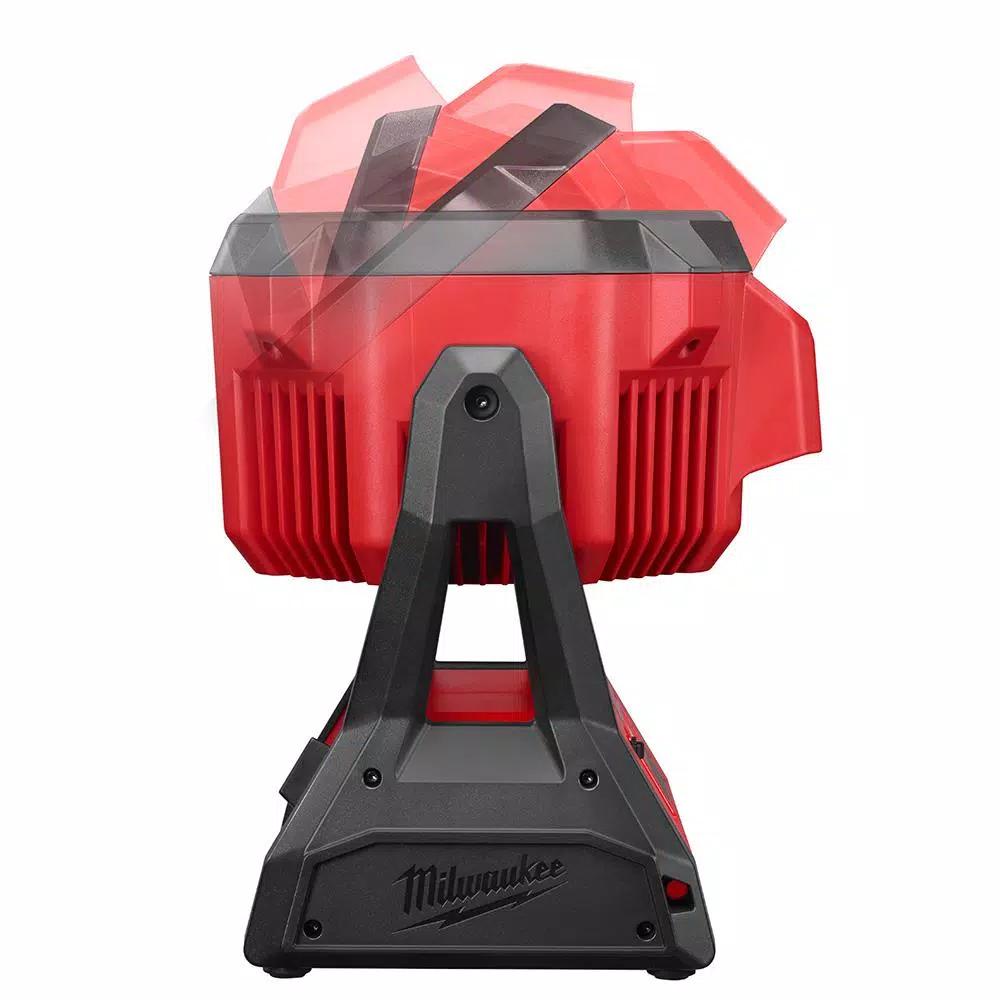 Milwaukee M18 FUEL 4-Tool Combo Kit: Blower, Speaker, Fan, and Rocket Dual Power Tower Light