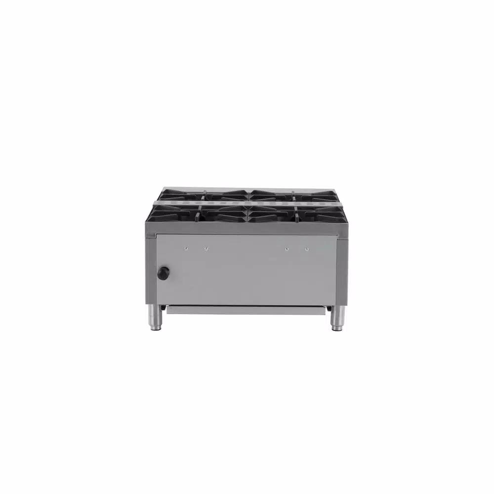 Magic Chef 24 in. Commercial 4-Burner Gas Countertop Hot Plate Range